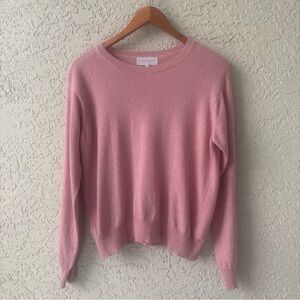 Bianco & Blu Silk Cashmere Wool Blend Sweater – Made in Italy Size Medium